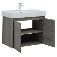 Тумба под раковину Aquanet Nova Lite 298851, 75 см, цвет дуб рошелье