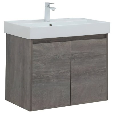 Тумба под раковину Aquanet Nova Lite 298851, 75 см, цвет дуб рошелье