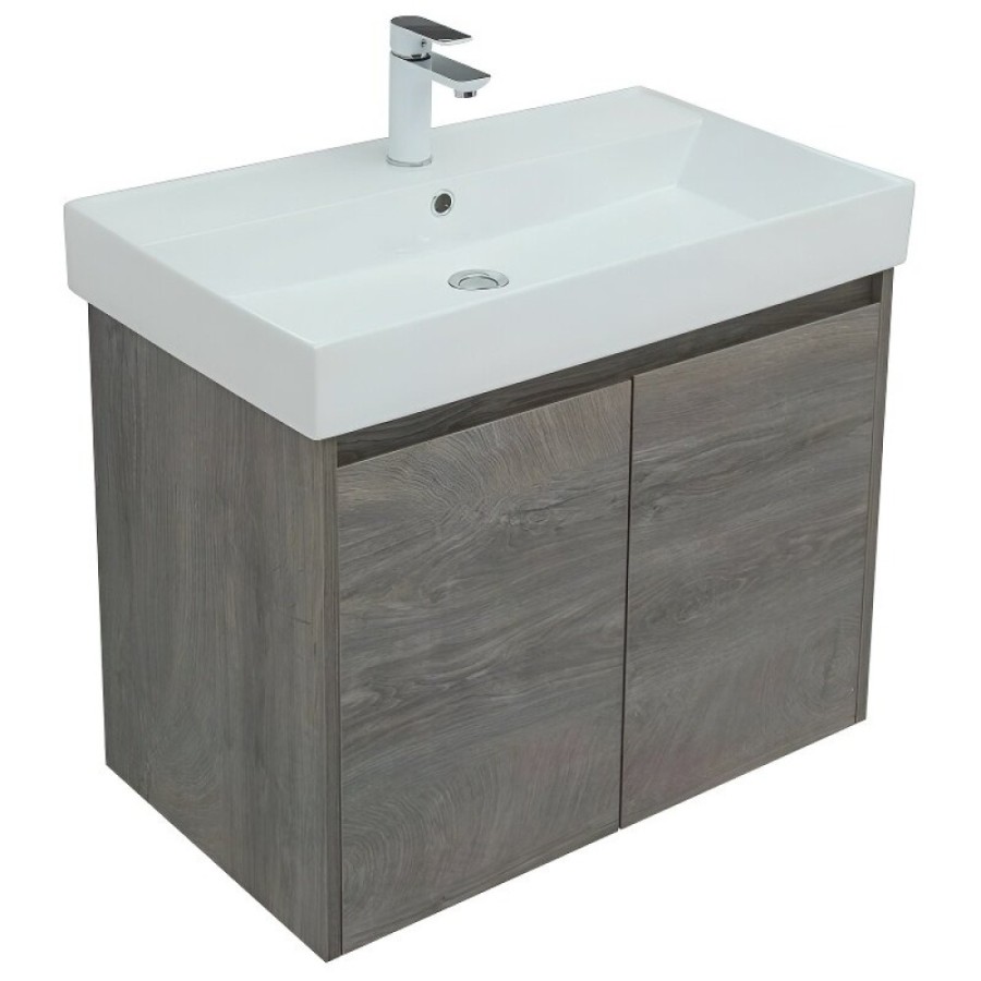 Тумба под раковину Aquanet Nova Lite 298851, 75 см, цвет дуб рошелье