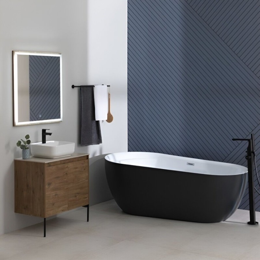 Тумба под раковину Aquanet Nova Lite 298852, 75 см, цвет дуб рустикальный