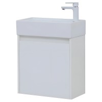 Тумба под раковину Aquanet Nova Lite 298853, 50 см, цвет белый глянец