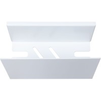 Полка Aquanet Магнум, 20 х 12 см, белый матовый, 302229