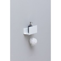 Полка Aquanet Магнум, 20 х 12 см, белый матовый, 302229