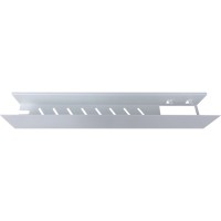 Полка Aquanet Магнум, 70 х 12 см, с крючками, белый матовый, 302233