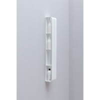 Полка Aquanet Магнум, вертикальная, 15 х 100 см, белый матовый, 302238