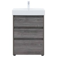 Тумба под раковину Aquanet Nova Lite 302470, 60 см, напольная, цвет дуб рошелье