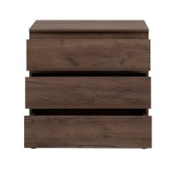 Комод Aquanet Сканди, 80 x 48.3 х 79.7 см, напольный, 3 ящика, дуб крафт, 00302544