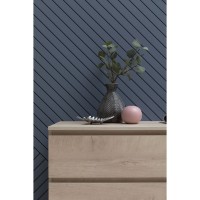 Комод Aquanet Сканди, 160 x 48.3 х 79.7 см, напольный, 6 ящиков, дуб эдгрейн, 00302547