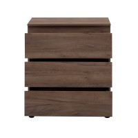 Комод Aquanet Сканди, 70 x 40.3 х 79.7 см, напольный, 3 ящика, дуб крафт, 00302550