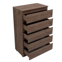 Комод Aquanet Сканди, 70 x 40.3 х 113.7 см, напольный, 5 ящиков, дуб крафт, 00302552