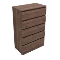 Комод Aquanet Сканди, 70 x 40.3 х 113.7 см, напольный, 5 ящиков, дуб крафт, 00302552