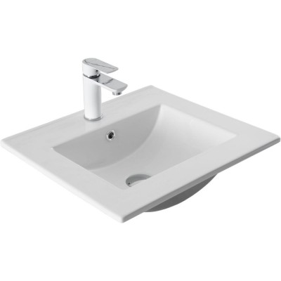 Раковина Aquanet Flat 00303190, 50 см, фарфор, белая
