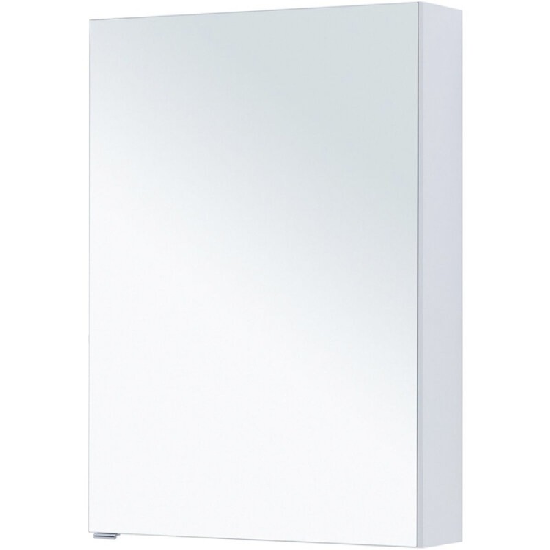 Зеркальный шкаф Aquanet Алвита New, 70 см, цвет белый матовый, 303893