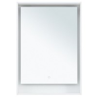 Зеркало Aquanet Милан 306380, 60 см, с LED подсветкой, цвет белый