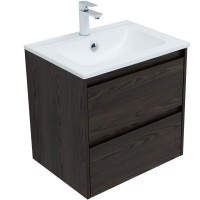 Раковина Aquanet Арт 306390, 60 см, искусственный камень, белый