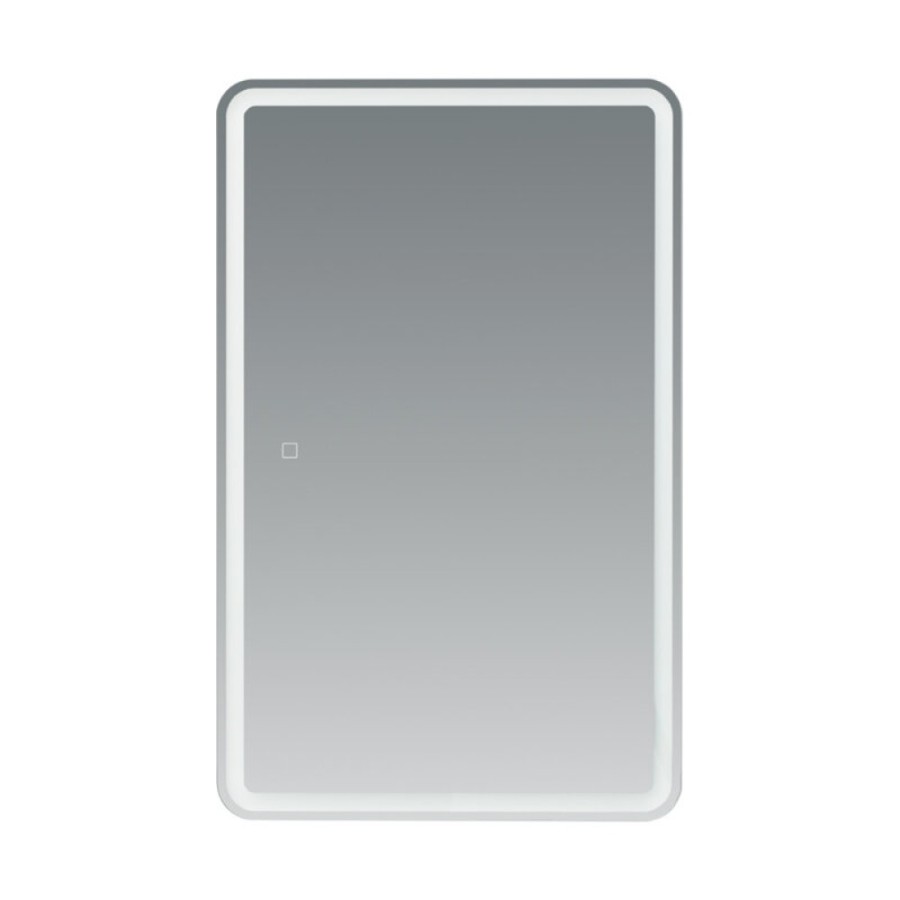 Зеркальный шкаф Aquanet Оптима (Optima), 50 х 80 см, с LED подсветкой, сенсорный выключатель, 00311859