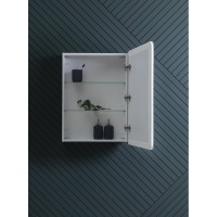 Зеркальный шкаф Aquanet Оптима (Optima), 60 х 80 см, с LED подсветкой, сенсорный выключатель, 00311860