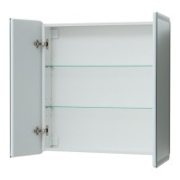 Зеркальный шкаф Aquanet Оптима (Optima), 70 х 80 см, с LED подсветкой, сенсорный выключатель, 00311861