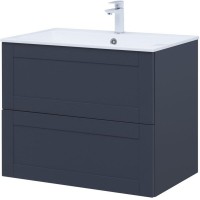 Тумба под раковину Aquanet Терра 80 см, 313245, цвет маренго