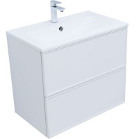 Тумба под раковину Aquanet Арт 75 см, 313255, белый матовый