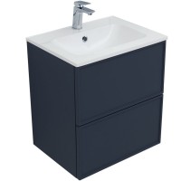 Тумба под раковину Aquanet Арт 60 см, 313264, цвет маренго