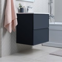 Тумба под раковину Aquanet Арт 75 см, 313265, цвет маренго