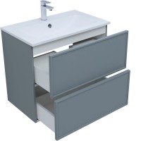 Тумба под раковину Aquanet Арт 75 см, 313275, цвет мисти грин