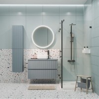 Пенал Aquanet Джейн 35, 313321, цвет мисти грин