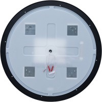 Зеркало Aquanet Тренд, 316646, 90 см, с подсветкой и подогревом, рама черная