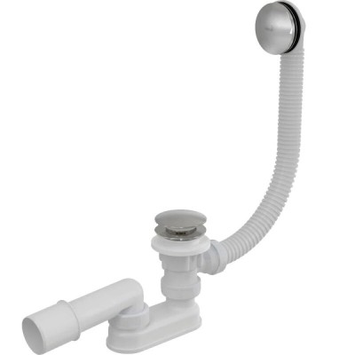 Слив-перелив для ванны Aquanet V55R, 323243, 70 см, полуавтомат, хром
