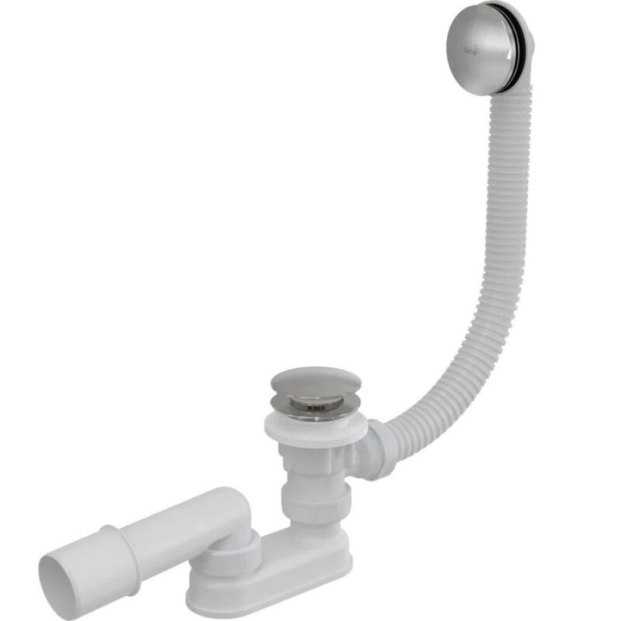 Слив-перелив для ванны Aquanet V55R, 323243, 70 см, полуавтомат, хром