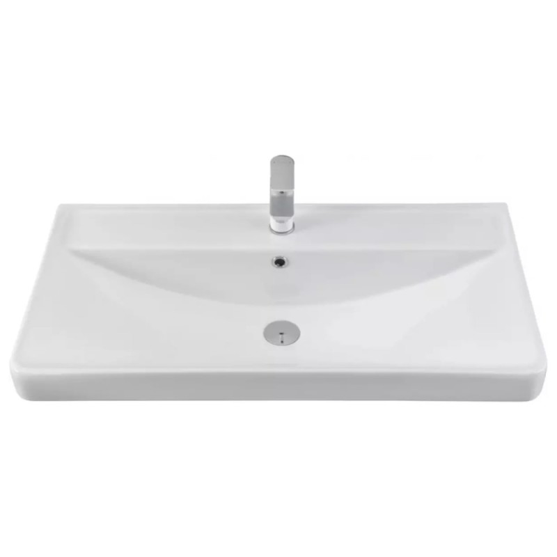 Раковина Aquanet Ирис, 00323883, 90 см, белая