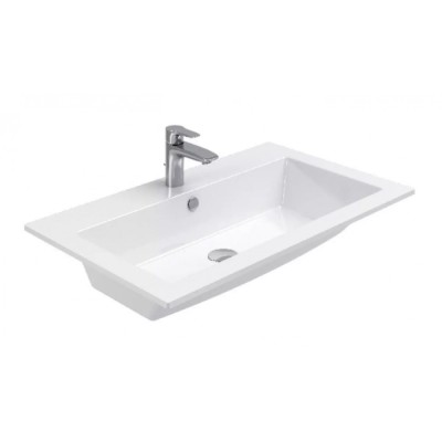 Раковина Aquanet Электра 326512 80 см, белый матовый