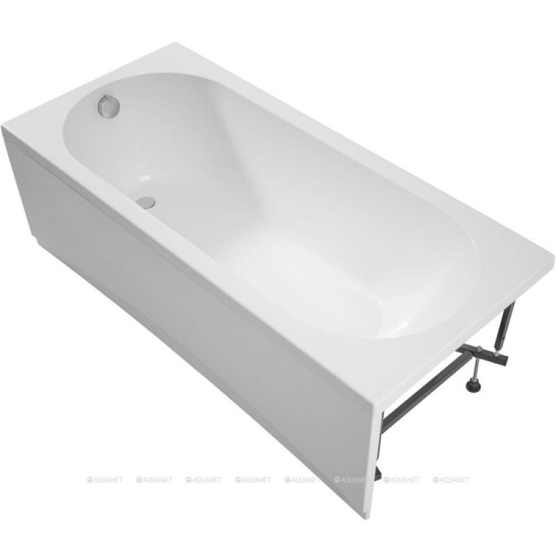 Акриловая ванна Aquanet Lotos 175x80 с каркасом 328870 белая