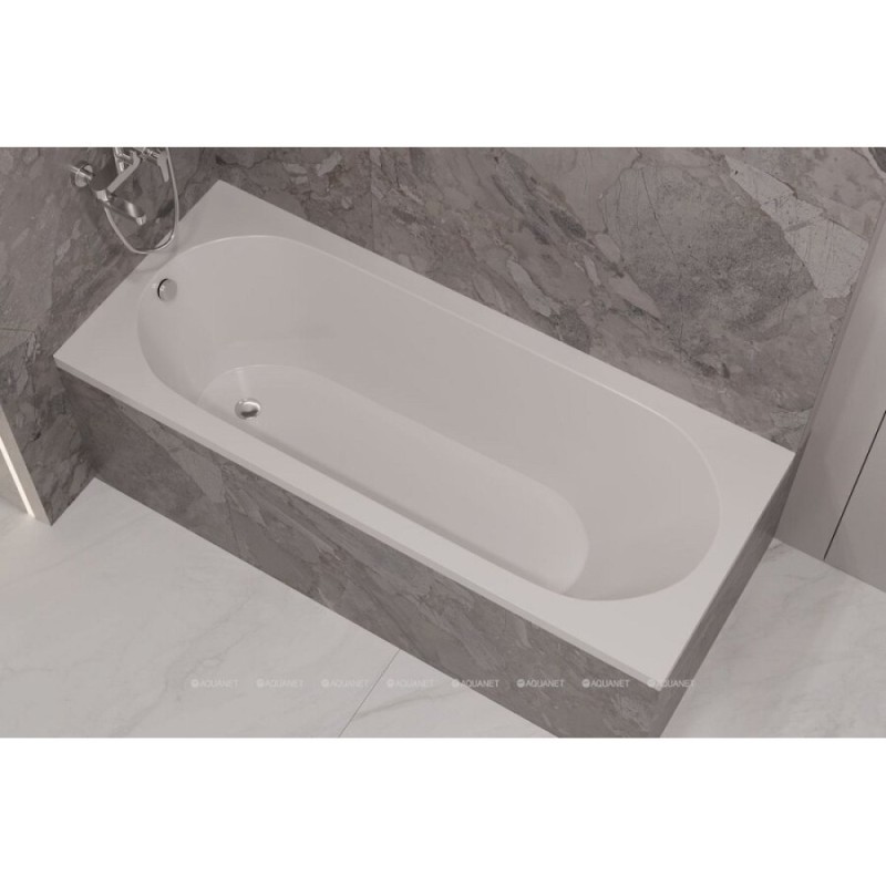 Акриловая ванна Aquanet Lotos 175x80 с каркасом 328870 белая