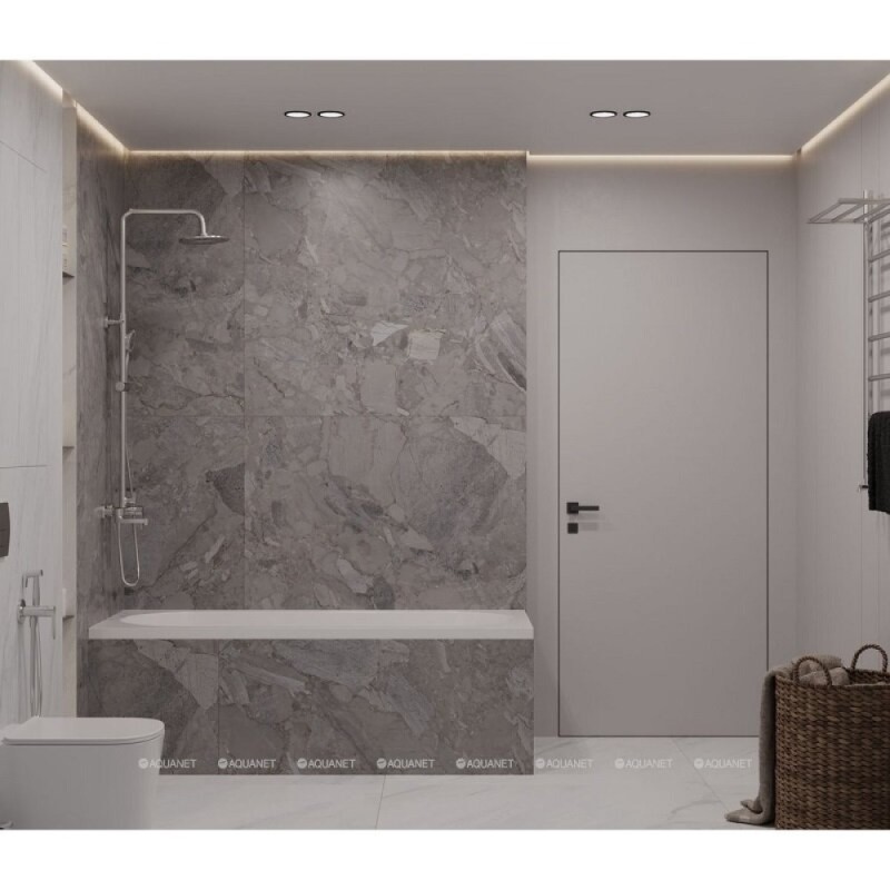 Акриловая ванна Aquanet Lotos 175x80 с каркасом 328870 белая