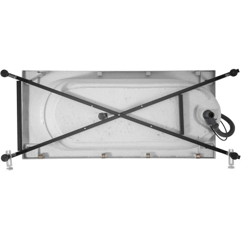 Акриловая ванна Aquanet Lotos 175x80 с каркасом 328870 белая