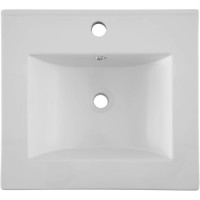 Раковина Aquanet Flat 00330428, 50 см, фарфор, белая матовая
