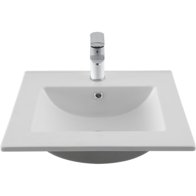 Раковина Aquanet Flat 00330428, 50 см, фарфор, белая матовая