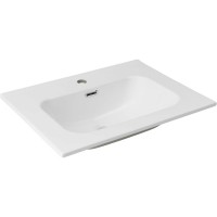 Раковина Aquanet Flat 00330429, 60 см, фарфор, белая матовая