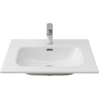 Раковина Aquanet Flat 00330429, 60 см, фарфор, белая матовая