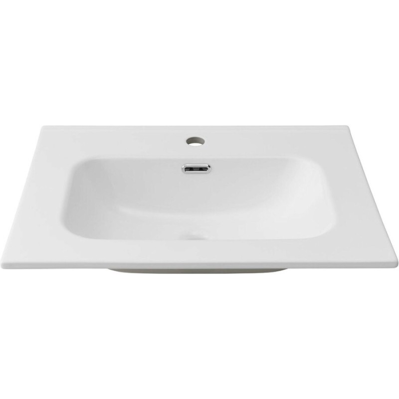 Раковина Aquanet Flat 00330430, 70 см, фарфор, белая матовая