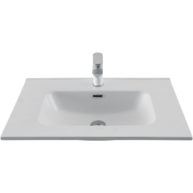 Раковина Aquanet Flat 00330430, 70 см, фарфор, белая матовая