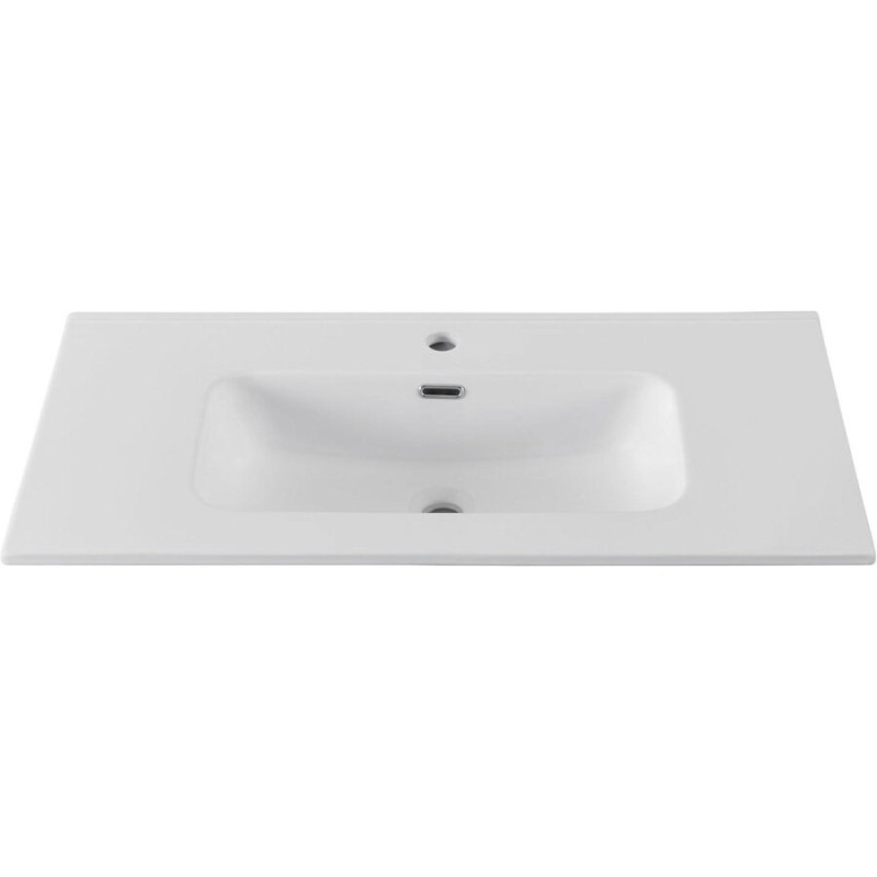 Раковина Aquanet Flat 00330432, 90 см, фарфор, белая матовая
