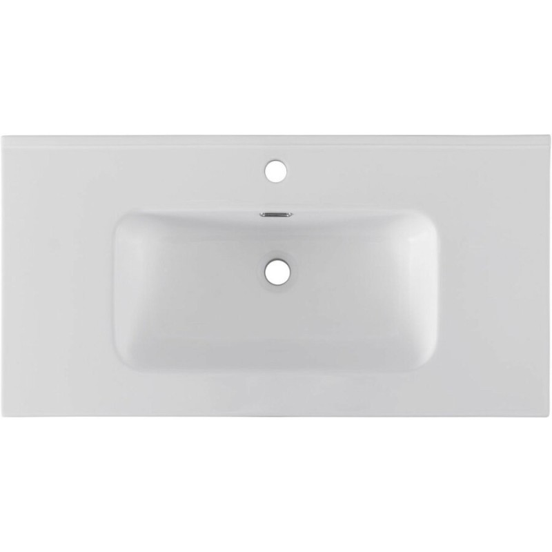 Раковина Aquanet Flat 00330432, 90 см, фарфор, белая матовая