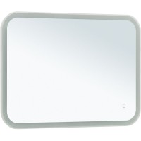 Зеркало Aquanet Вега, 330495, 50 х 70, с подсветкой, белый