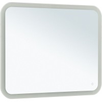 Зеркало Aquanet Вега, 330498, 100 х 80 см, с подсветкой, белый