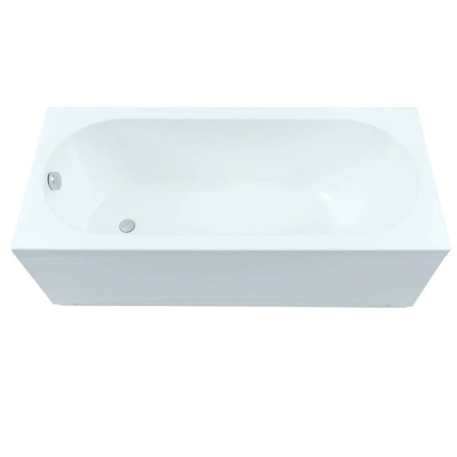 Акриловая ванна Aquanet Lotos 00330873, 165 x 70 см, с каркасом, цвет белый