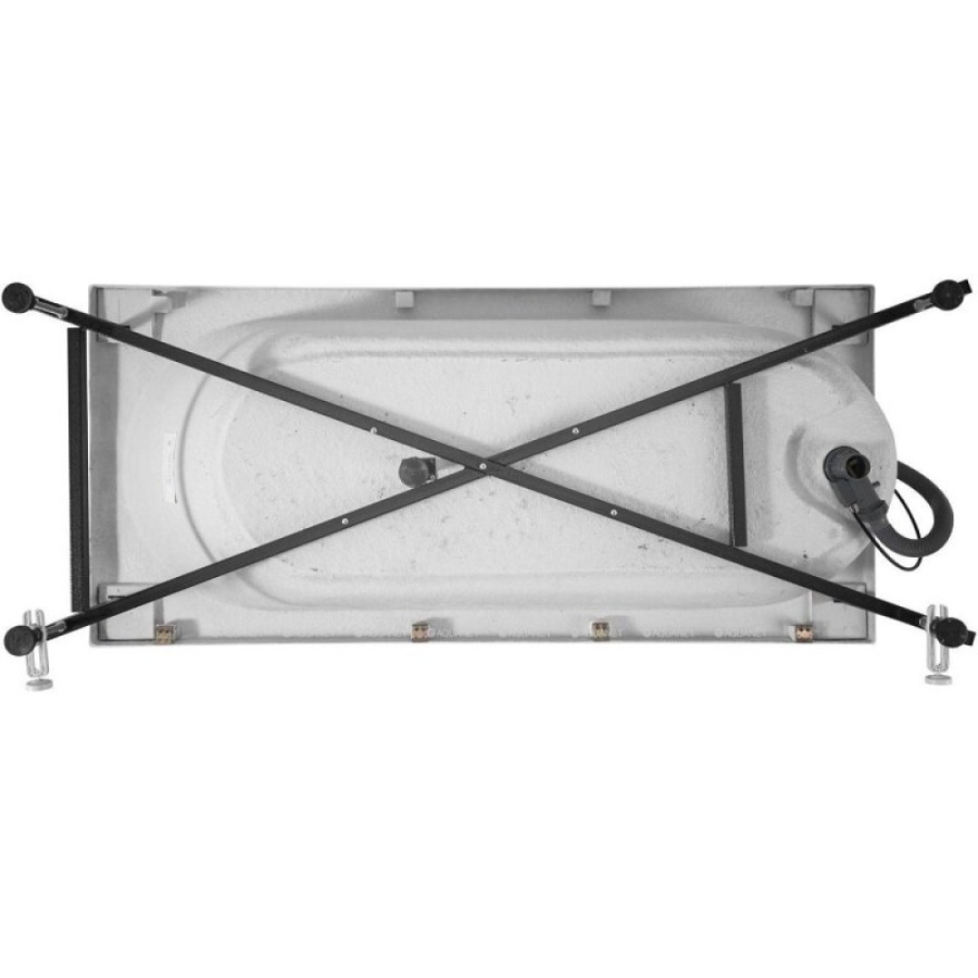 Акриловая ванна Aquanet Lotos 180x80 с каркасом 332845 белая