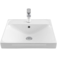 Раковина Aquanet Flash, 00333266, 60 см, фарфор, белая